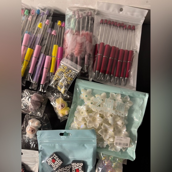 💜💜Bundle 💜 Pen making supplies, beads, - Picture 8 of 10